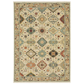 Oriental Weavers Lilihan 4601W Beige/Multi Area Rug Main Image