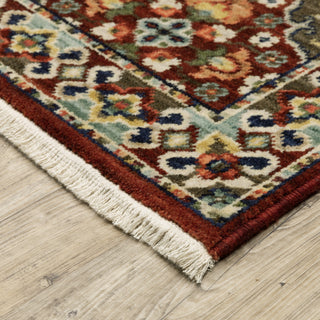 Oriental Weavers Lilihan 050X6 Red/Multi Area Rug Corner Image