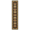 Oriental Weavers Lilihan 051K6 Navy/Multi Area Rug Runner Image
