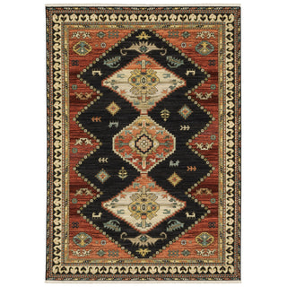 Oriental Weavers Lilihan 051K6 Navy/Multi Area Rug Main Image