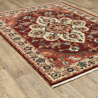 Oriental Weavers Lilihan 5502C Red/Ivory Area Rug Alternate Image