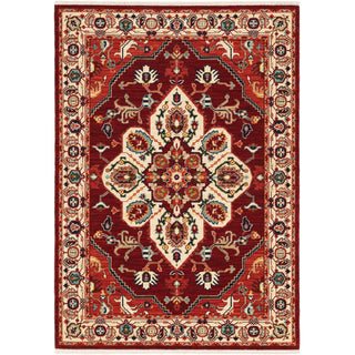 Oriental Weavers Lilihan 5502C Red/Ivory Area Rug Main Image