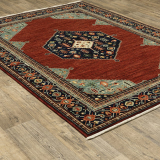 Oriental Weavers Lilihan 5503M Red/Blue Area Rug Alternate Image