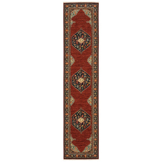 Oriental Weavers Lilihan 5503M Red/Blue Area Rug Runner Image