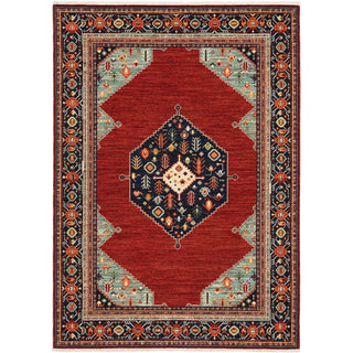 Oriental Weavers Lilihan 5503M Red/Blue Area Rug Main Image