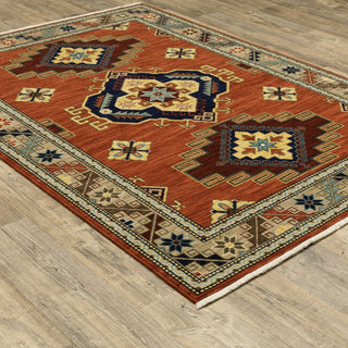 Oriental Weavers Lilihan 5504P Red/Multi Area Rug Alternate Image