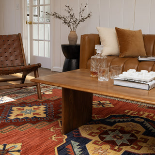 Oriental Weavers Lilihan 5504P Red/Multi Area Rug Lifestyle Image Feature