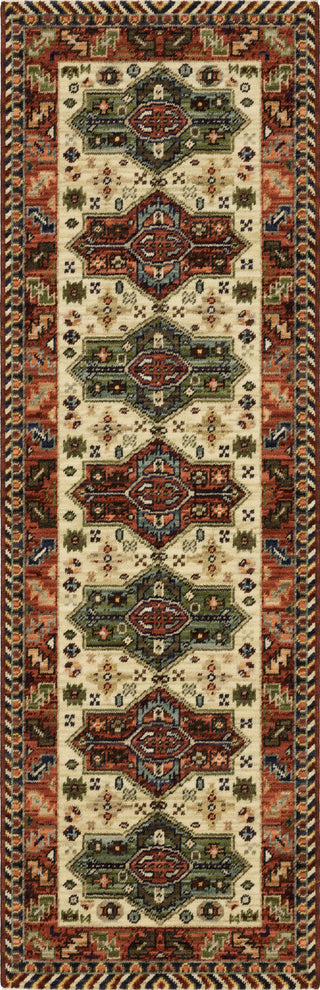 Oriental Weavers Lilihan 8022R Red/Multi Area Rug Runner Image