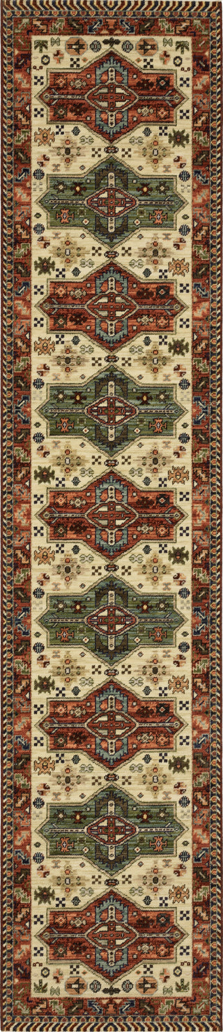Oriental Weavers Lilihan 8022R Red/Multi Area Rug Runner Image