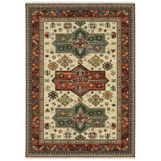 Oriental Weavers Lilihan 8022R Red/Multi Area Rug Main Image