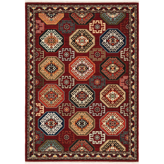 Oriental Weavers Lilihan 091R6 Red/Multi Area Rug Main Image