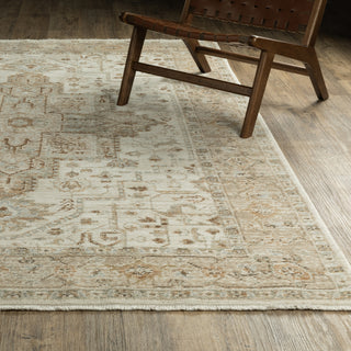 Oriental Weavers Lola LLA01 Beige / Gold Area Rug Lifestyle Image Feature