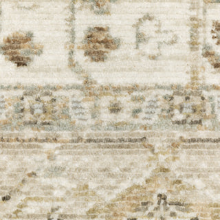 Oriental Weavers Lola LLA01 Beige / Gold Area Rug Close-up Image