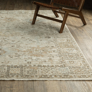Oriental Weavers Lola LLA02 Gold / Blue Area Rug Lifestyle Image Feature