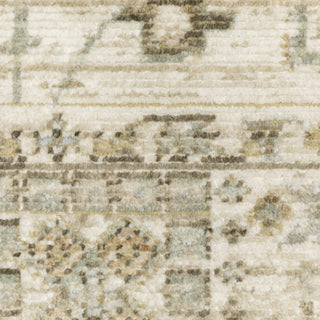Oriental Weavers Lola LLA02 Gold / Blue Area Rug Close-up Image