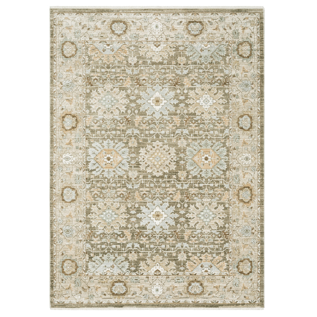 Oriental Weavers Lola LLA03 Brown / Blue Area Rug main image