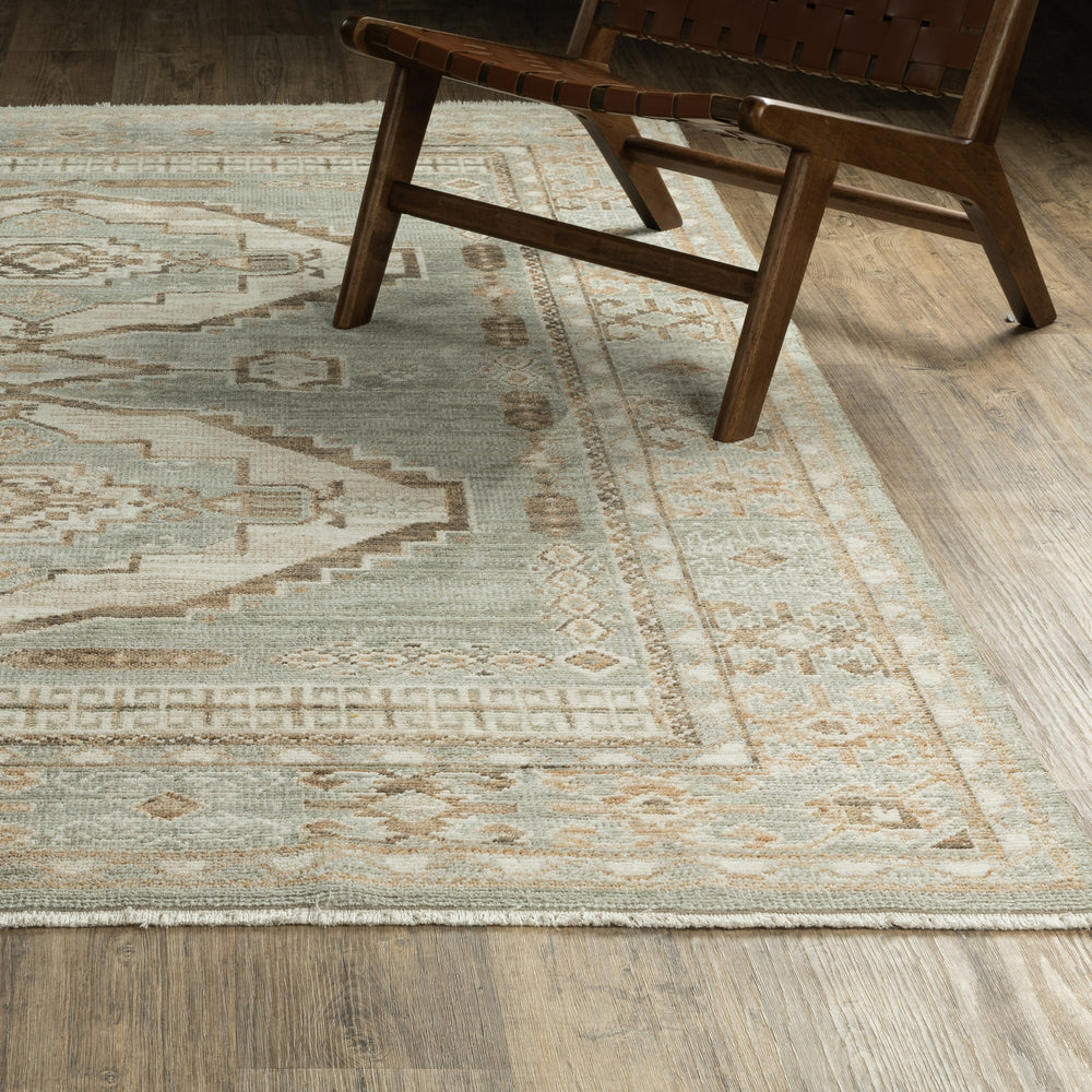 Oriental Weavers Lola LLA04 Blue / Beige Area Rug Lifestyle Image Feature