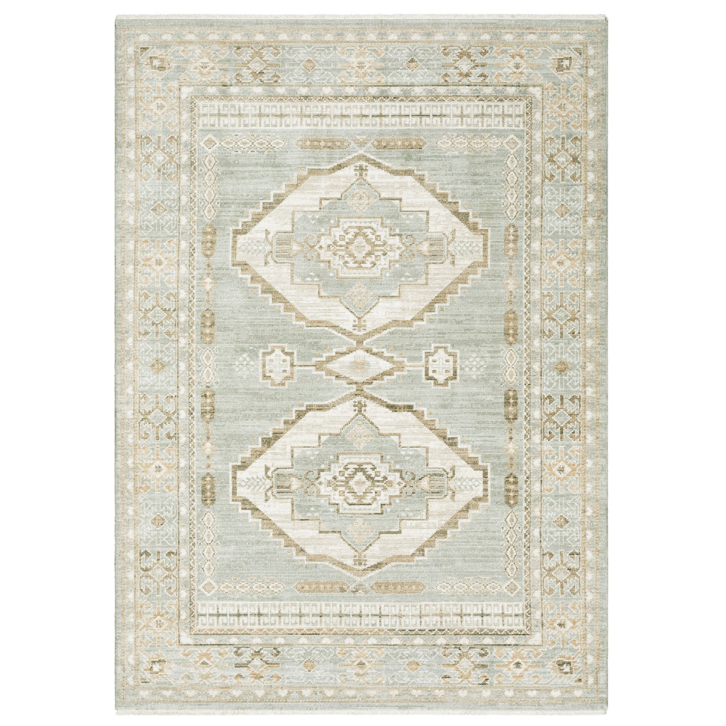 Oriental Weavers Lola LLA04 Blue / Beige Area Rug – Incredible Rugs and ...