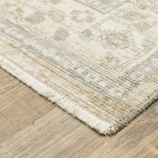 Oriental Weavers Lola LLA06 Blue / Beige Area Rug Corner Image