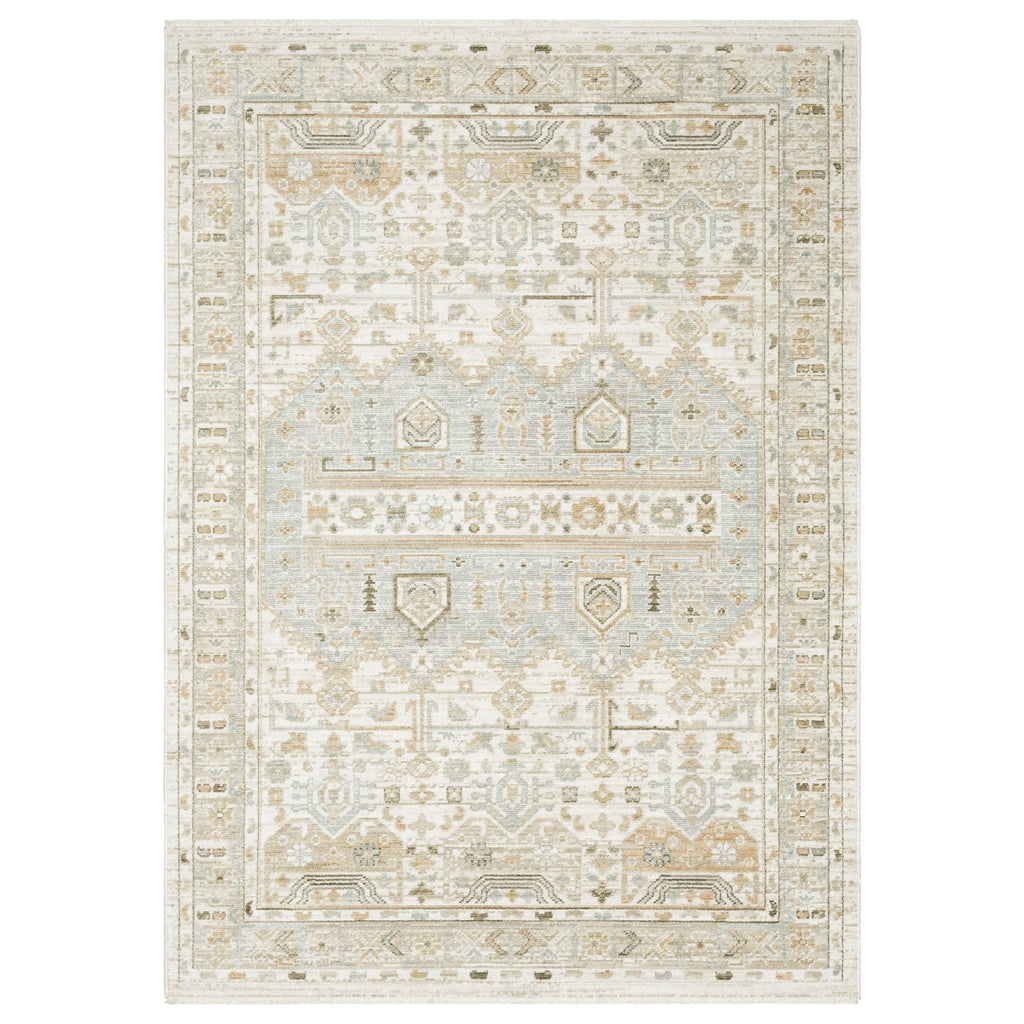 Oriental Weavers Lola LLA08 Blue / Beige Area Rug main image