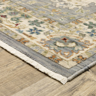 Oriental Weavers Lucca 2063L Blue/Multi Area Rug Corner Image