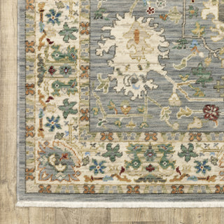 Oriental Weavers Lucca 2063L Blue/Multi Area Rug Corner Image