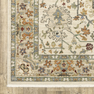 Oriental Weavers Lucca 2063Y Ivory/Multi Area Rug Corner Image