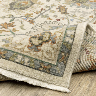 Oriental Weavers Lucca 2063Y Ivory/Multi Area Rug Backing Image