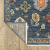 Oriental Weavers Lucca 2863B Blue/Multi Area Rug Backing Image