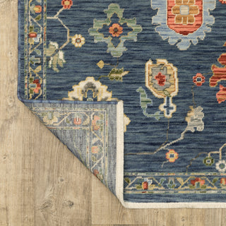 Oriental Weavers Lucca 2863B Blue/Multi Area Rug Backing Image