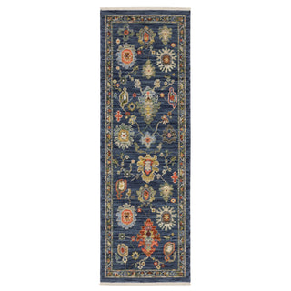 Oriental Weavers Lucca 2863B Blue/Multi Area Rug Runner Image
