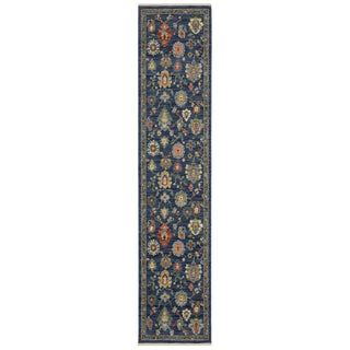 Oriental Weavers Lucca 2863B Blue/Multi Area Rug Runner Image