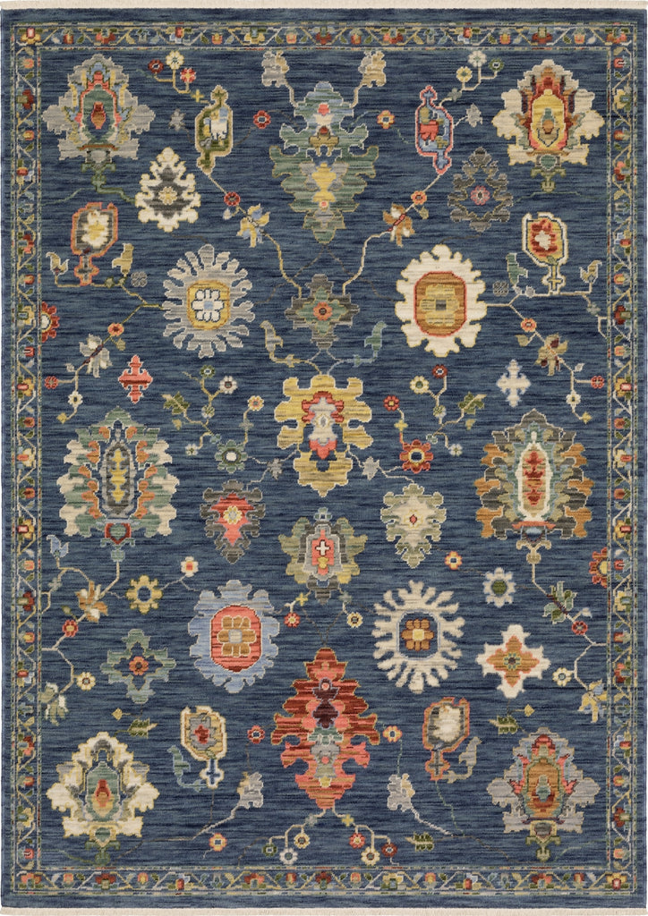 Oriental Weavers Lucca 2863B Blue/Multi Area Rug