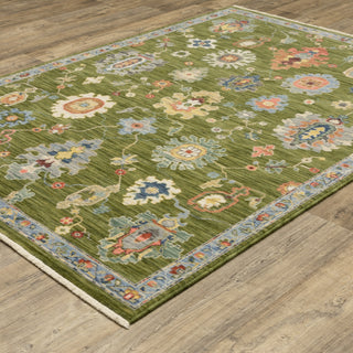 Oriental Weavers Lucca 2863E Green/Multi Area Rug