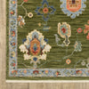 Oriental Weavers Lucca 2863E Green/Multi Area Rug Corner Image