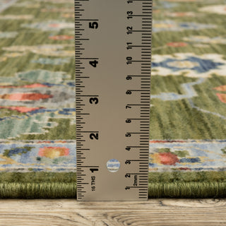 Oriental Weavers Lucca 2863E Green/Multi Area Rug Pile Image