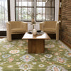 Oriental Weavers Lucca 2863E Green/Multi Area Rug Lifestyle Image Feature
