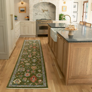 Oriental Weavers Lucca 2863E Green/Multi Area Rug Runner Image Feature