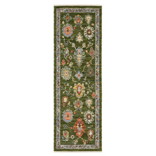 Oriental Weavers Lucca 2863E Green/Multi Area Rug Runner Image