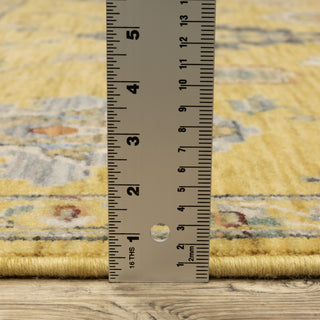 Oriental Weavers Lucca 2863G Yellow/Multi Area Rug Pile Image