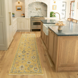 Oriental Weavers Lucca 2863G Yellow/Multi Area Rug Runner Image Feature