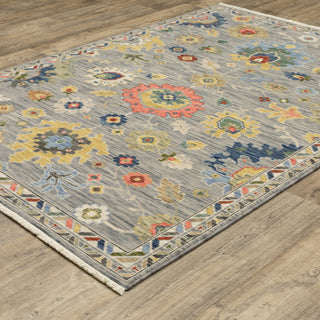 Oriental Weavers Lucca 2888G Grey/Multi Area Rug Alternate Image