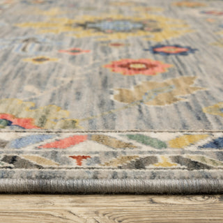 Oriental Weavers Lucca 2888G Grey/Multi Area Rug Pile Image