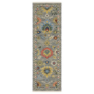 Oriental Weavers Lucca 2888G Grey/Multi Area Rug Runner Image