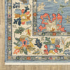 Oriental Weavers Lucca 2889A Blue/Multi Area Rug Corner Image