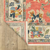 Oriental Weavers Lucca 2889B Pink/Multi Area Rug Backing Image