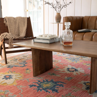 Oriental Weavers Lucca 2889B Pink/Multi Area Rug Lifestyle Image Feature