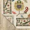Oriental Weavers Lucca 5506W Ivory/Multi Area Rug Backing Image