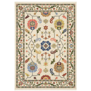 Oriental Weavers Lucca 5506W Ivory/Multi Area Rug Main Image