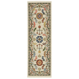 Oriental Weavers Lucca 5506W Ivory/Multi Area Rug Runner Image